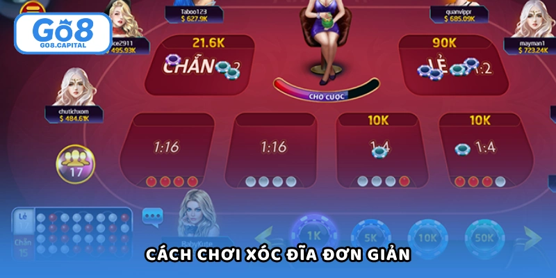 Cách chơi xóc đĩa không hề khó hiểu phức tạp